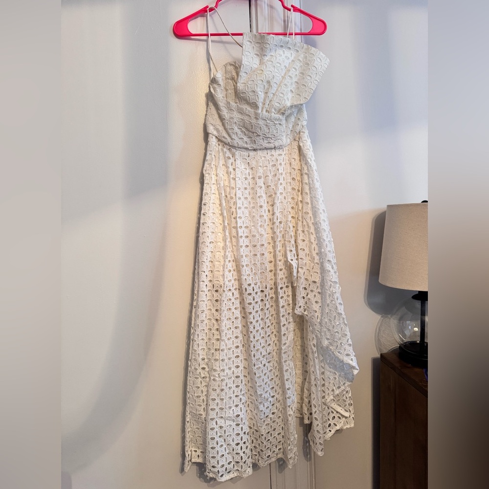 ASOS Design Eyelet MIDI Dress